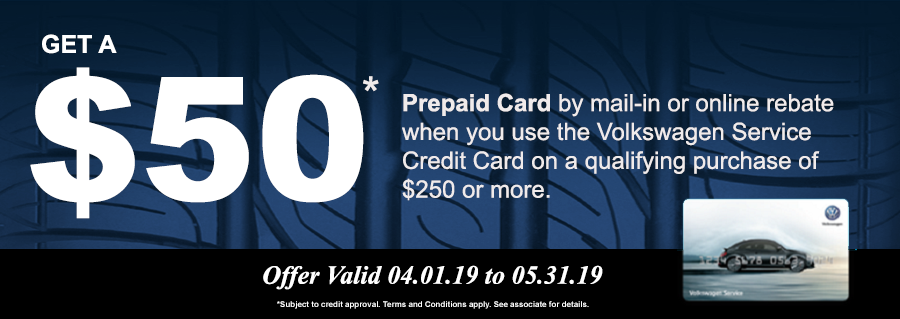 Volkswagen Card Rebate